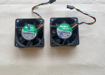 Wentylatory Nidec Beta V TA225DC 12V 60x60mm – bardzo wydajne, 2 szt.