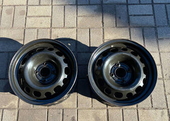 Oryginalne felgi stalowe Citroen Peugeot 15" 4x108 na sztuki.