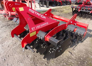 Brona talerzowa kompaktowa BTS160 Metanga 1,6m wał STRUNA Rad-Masz Opoczno