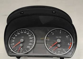 LICZNIK ZEGARY BMW E90 E91 2.0D TITANSILBER 1025350