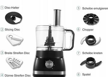 Robot kuchenny TopStrong HGM-421 800 W czarny