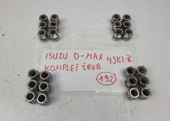 NAKRĘTKI DO KÓŁ ŚRUBY ŚRUBA NAKRĘTKA Isuzu D-Max II Kpl 24 sztuki