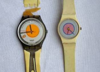 Zegarki Swatch Swiss dwie sztuki