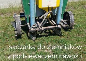 Sadzarka do ziemniaków z podsiewaczem nawozu