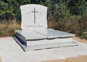Nagrobek podwójny nr.1941 strzegomski granit