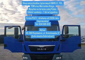 MAN TGL TGM Euro 3,4,5,6 na części Wysyłka 7 dni POLTI wlew paliwa