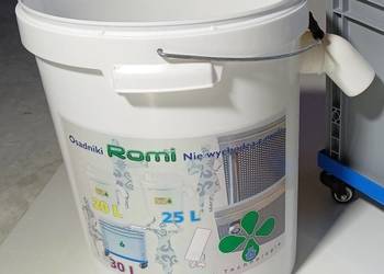 Osadnik 25 L do gipsu, gliny innych osadów dla pracowni ceramicznej