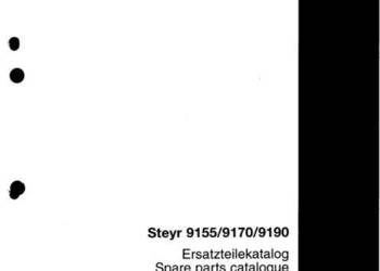 Steyr 9155 9170 9190 katalog części