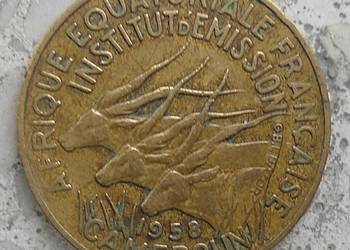 KAMERUN-10 FRANCS-1958 r