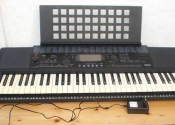Keyboard Yamaha PSR-320 z osprzętem, klawiatura dynamiczna