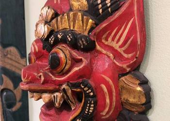 Maska etniczna plemienna Afryka Azja Bali Indonezja Meksyk Peru