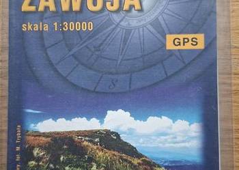 Babia Góra Zawoja 1: 30 000 GPS Compass mapa turystyczna