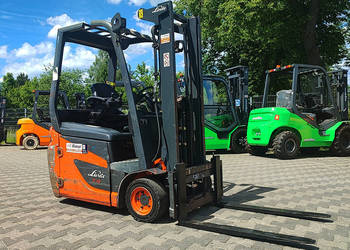 Wózek widłowy elektryczny Linde E16C 1,6 t 5049 mth hilo 3,07 m 2019