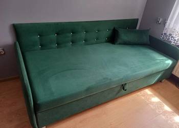 Łóżko/sofa młodzieżowa z kryształkami