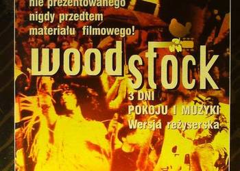 Kasety VHS, firmowo nagrane: Woodstock, cz. 1 i 2, Montaż filmów dokumental