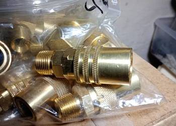 Szybki złącza mosiężne 1/4  12;szt nowe