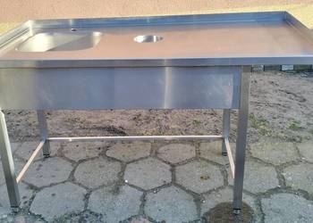 Zlew gastronomiczny ze stali nierdzewnej 150x70x85
