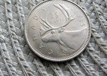 Kanada 25 Cent 1985r