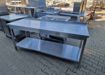 Stół Gastronomiczny Z Półką Rant 190/70/85