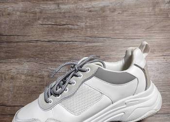 białe sneakersy roots 41 śliczne wygodne nowe