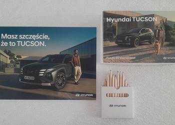 Oryginalny Zestaw Gadżetów Hyundai TUCSON - Puzzle 60, Kredki, Kolorowanka