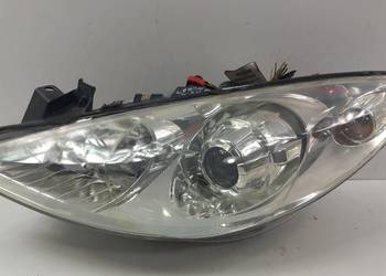 PEUGEOT 307 LIFT   LAMPA PRZÓD LEWA EU SOCZEWKA