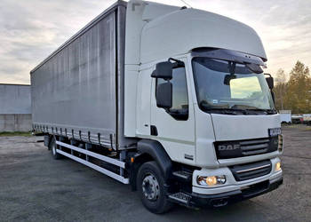 DAF LF 55 250 EEV Firanka, 23ep, 9,3m, dach suwany, 9t ładowność, automat