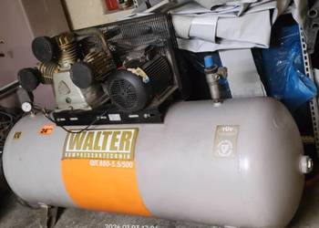 Kompresor Walter  gk 880 zbiornik 500 Litrów  zamiana