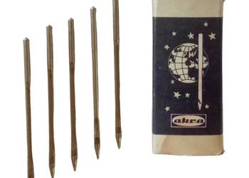 Igły maszynowe Akra 2 mm x 60 mm - 100 sztuk