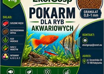 Pokarm karma dla ryb akwariowych 1kg
