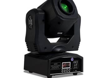 Ruchoma głowa 60 w mini LED spot 60 Wat sprzęt dj zestaw dj