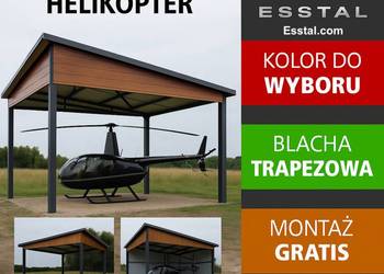 Carport – Zadaszenie na słupach stalowych- Wiata |Schowek| – ESSTAL-