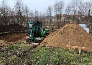 Prace ziemne koparką Mikołów i okolice