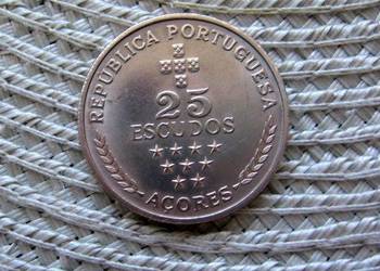 Azory 25 Escudo 1980r - Ładna