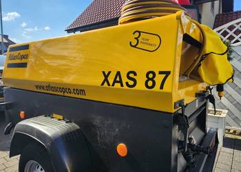 Atlas copco xas 87 +piaskarka 200Litrów Dostawa I szkolenie GRATIS