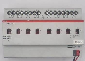 ABB i-bus KNX SA/S 8.16.1 – 8‑kanałowy aktor/przekaźnik 16A