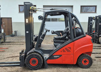 Linde H25T/600 - H30. - Triplex 5.50 m. Rok 2015. - Pozycjoner/przesuw