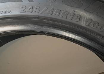 Opony zimowe 245/45/18  7.5mm