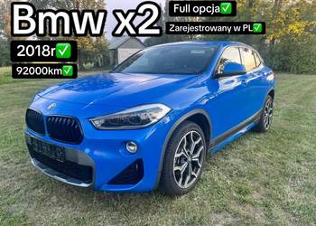 BMW X2 2.0 231 KM xDrive | Bezwypadkowy | Oryginalny lakier | Full wyposaże