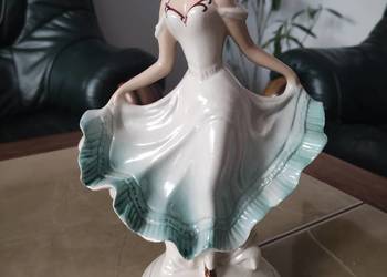 Figurka porcelanowa tancerka Steatyt Zygmunt Buksowicz PRL