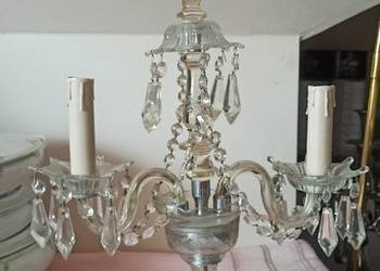 Lampa kryształowa. Bohemia. Cristal z Genui.