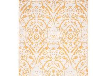 vidaXL Dywan zewnętrzny, żółty, 140 x 200 cm, PP(SKU317040)