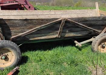 Wóz ciągnikowy metalowy