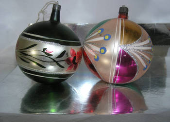 bombki vintage duże obwód 33 cm_D 15
