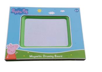 Tablica magnetyczna do rysowania Świnka Peppa Pig zielono-niebieska +2 lata