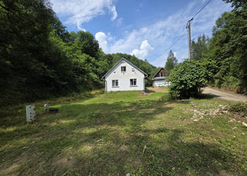 Działka BUDOWLANA i dom, 31 ary Bieszczady, Bóbrka, k. SOLINA