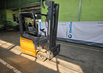 Wózek widłowy elektryczny JUNGHEINRICH EFG 215 (2011 r.) udźwig 1,4 t na 5…