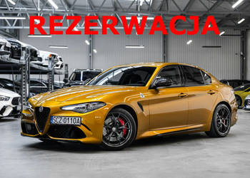 Alfa Romeo Giulia Quadrifoglio 2.9 V6 510 KM. Gwarancja. Bezwypadkowa. FV …
