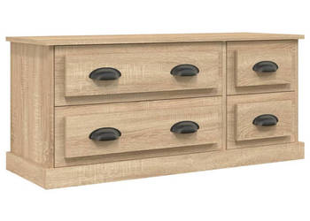 Szafka pod TV dąb sonoma 100x355x45cm materiał drewnopochodny WM-816451