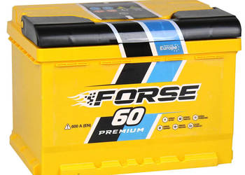 Akumulator FORSE 60Ah 600A EN PRAWY PLUS